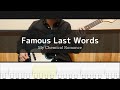My Chemical Romance - Famous Last Words - Bass Cover TAB