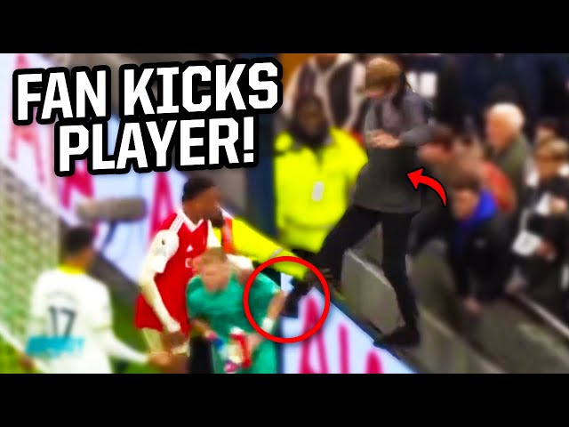 Fan kicks the keeper after the match, a breakdown