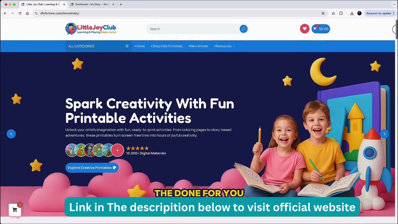 KIDDY FORTUNE Discount & Coupon Inside! | The Ultimate PLR Printables Business