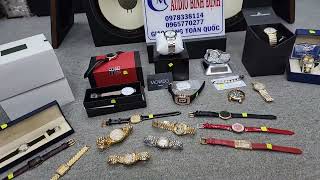 Về 2 E Nữ Thụy sĩ CYMA Siêu đẹp giá Thơm . Rado Đồng Xu Hiếm 