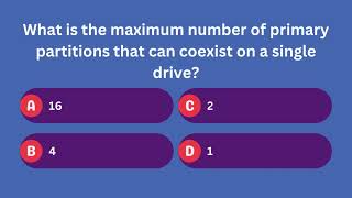 Maximum Primary Partitions on a Drive #linux