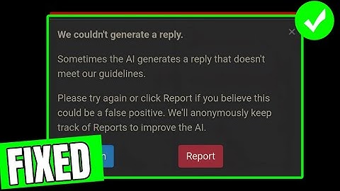 Hoe u de fout "We konden geen antwoord genereren" in Character.ai kunt oplossen - Repareer Charac...