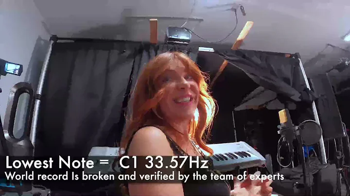 Joy Chapman World Record Female Lowest Vocal Note ...