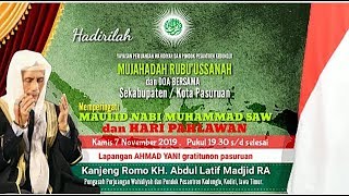 Mujahadah Rubu'ussanah Kab. Pasuruan 7 November 2019