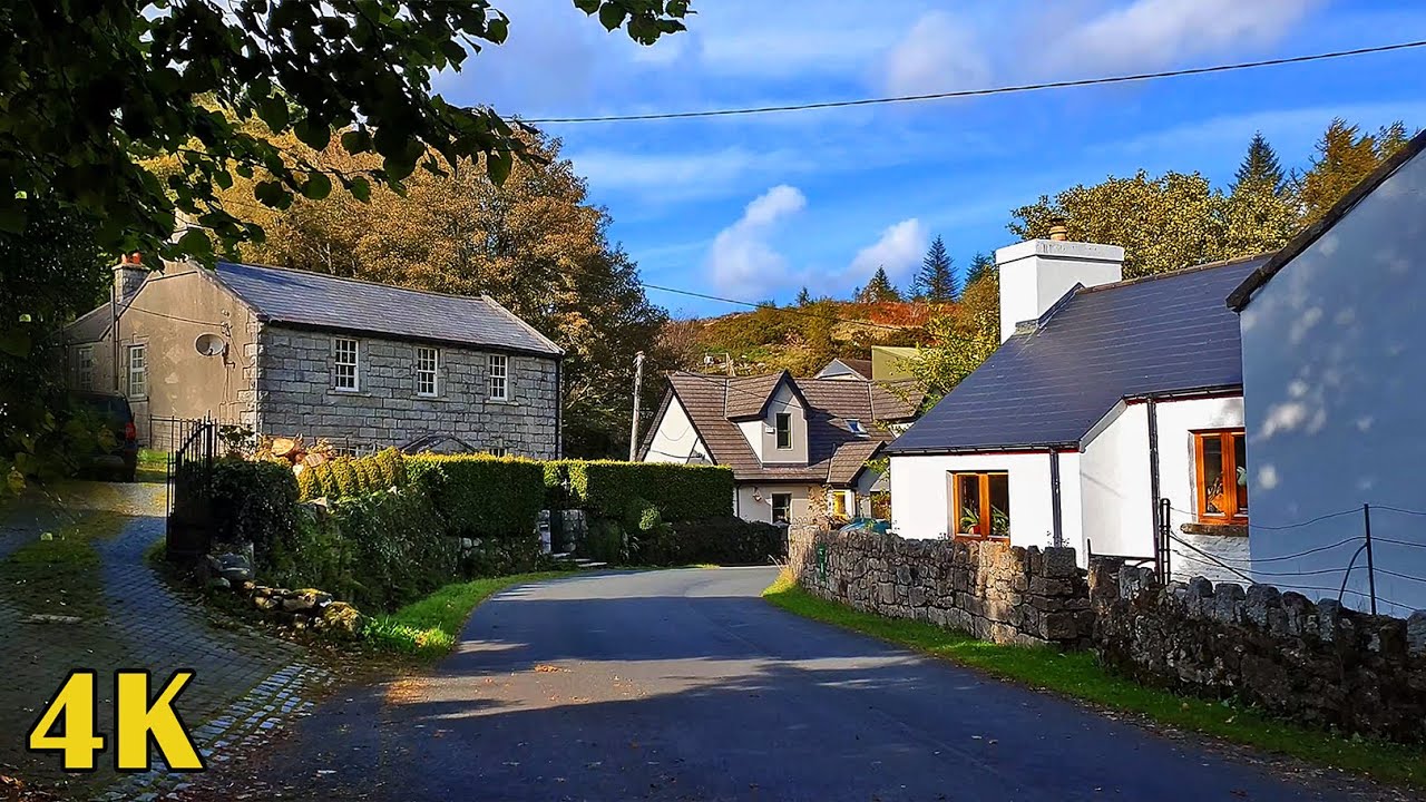 A Tiny Irish Village 4K Walking Tour Glencree Ireland 2023