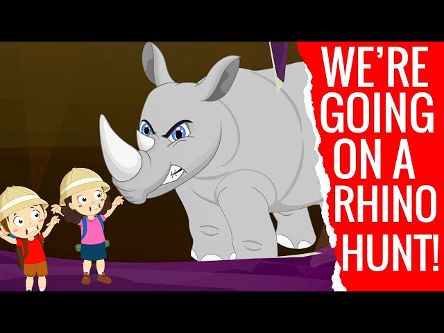 We're Going on a Rhino Hunt - Preschool Songs u0026 Nursery Rhymes for Circle Time class=