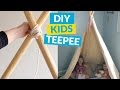 No Sew Kids TeePee