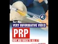 "The Power of PRP in Sports Injuries: What You Need to Know! 💉✨ Very Informative Video