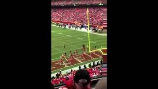 Cameraman Mows Down Kansas City Chiefs Cheerleader