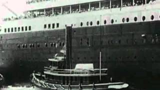 Титаник отплывает (1912 г. ОРИГИНАЛ!)