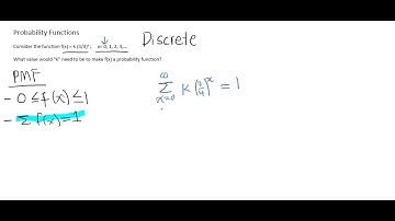 Missing Value for a Probability Function