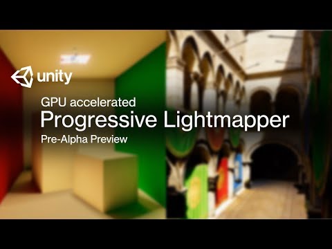 GPU accelerated Progressive Lightmapper - Pre-Alpha Preview