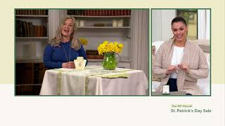 Killarney Crystal Pot of Gold Pendant on QVC