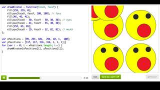 Arrays of Objects | Intro to JS: Drawing & Animation | Computer Programming | Khan Academy