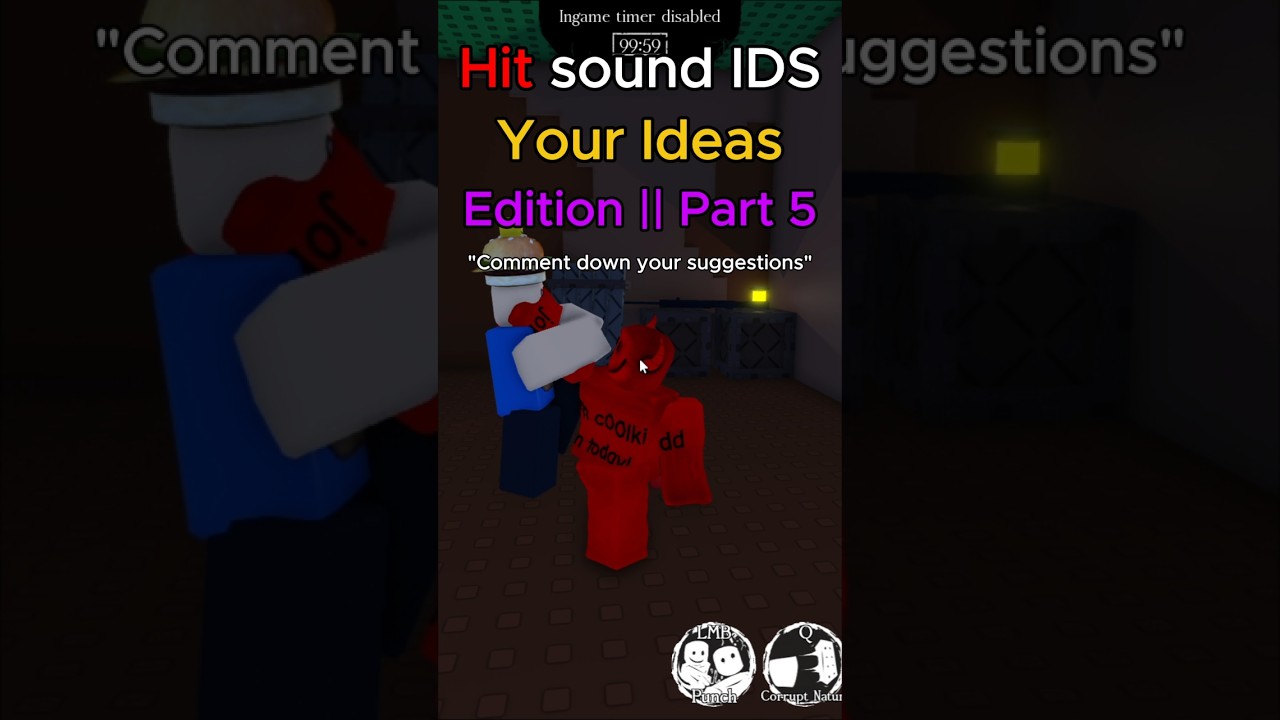 Hit Sound IDS Your Ideas Edition Part 5 Forsaken Roblox Forsaken 