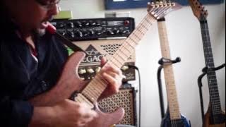Guitar instrumental in E minor. Carvin kiesel Jason Becker JB200SC guitar Carvin Legacy3 amplifier