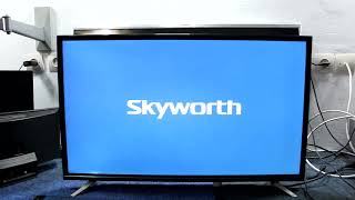 طريقة سحرية إصلاح مشكل تلفاز سمارت متوقف على الشعار بدون فتحه Skyworth 32E390S Main 5800-A8R30T-0P00