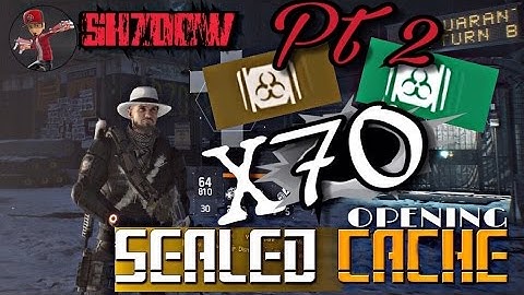 The Division | Opening 72 Sealed Caches !