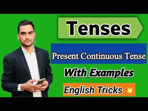 Present continuous tense in Urdu || English grammar & language course ...