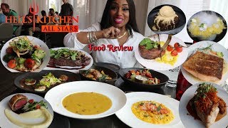 Hell's Kitchen Gordon Ramsay Restaurant Review Vegas Style; Tried the Entire menu