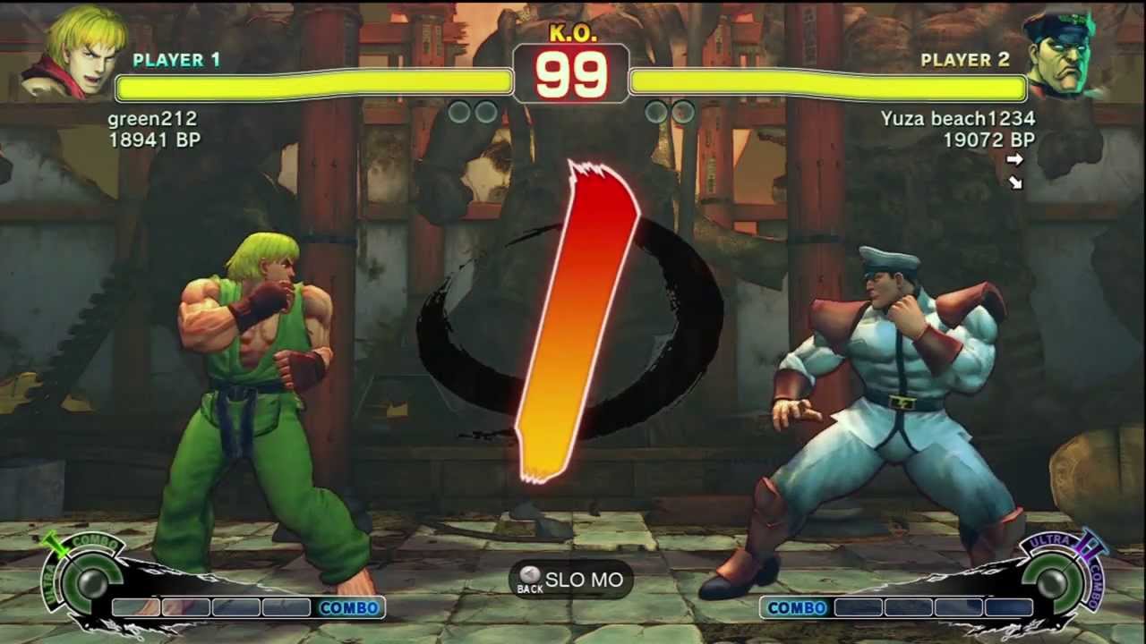 Momochi [Ken] vs Kim1234 [Bison] SSF4 Japanese Online Ranked Matches - TRUE-HD