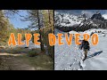Dall'autunno all'inverno, Alpe Devero - Bocchetta di Scarpia - Alpe Sangiatto 🏃 🏔 DEVERO VEGLIA (VB)