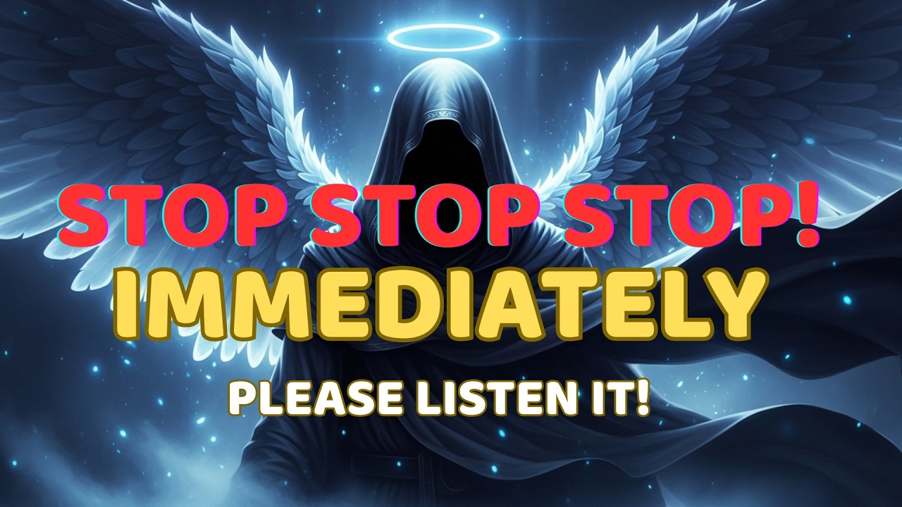 Chosen One: Stop. Stop. Stop. Open immediately. You will lose God's hand if you skip this