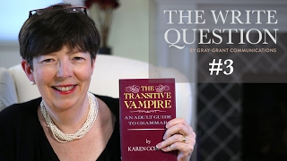The Write Question #3: How to learn English grammar
