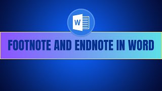 Add FOOTNOTES and ENDNOTES Like a Pro in MS Word!