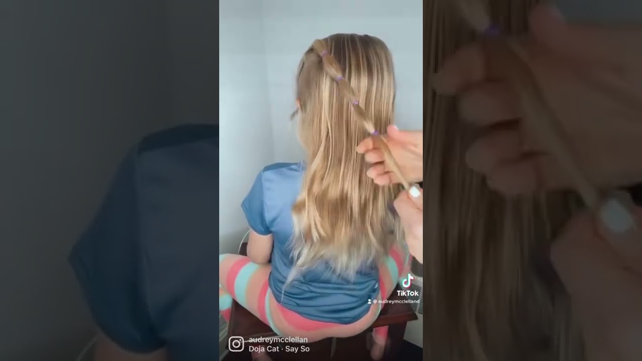 Easy St. Patrick’s Day Hairstyle for Girls￼