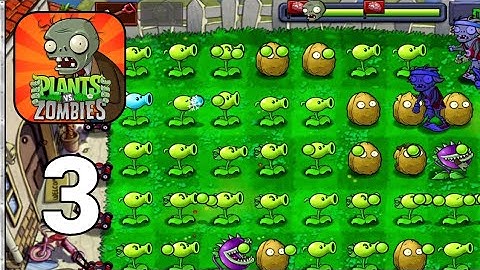 Plants Vs Zombies - Gameplay Walkthrough Part 3 (iOS, Android)