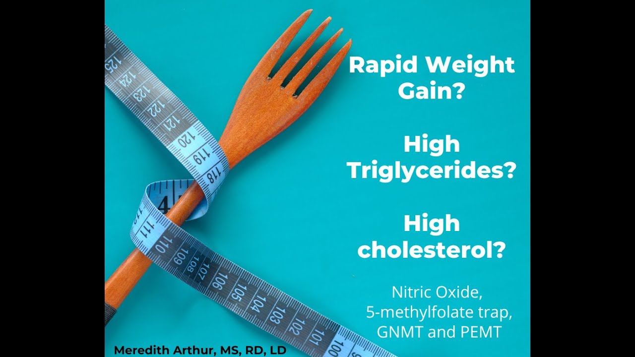 Triglycerides too high? It could be 5Methylfolate, Excess Nitric Oxide
