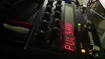 Moog sub37/Eventide Space