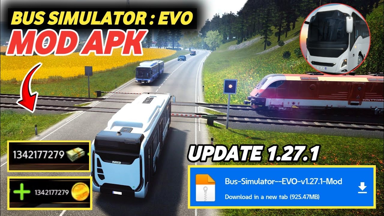 Bus Simulator EVO Mod Apk | Bus Sim Evo Mod Apk | Unlock All Bus | Unlimited Money & Gold
