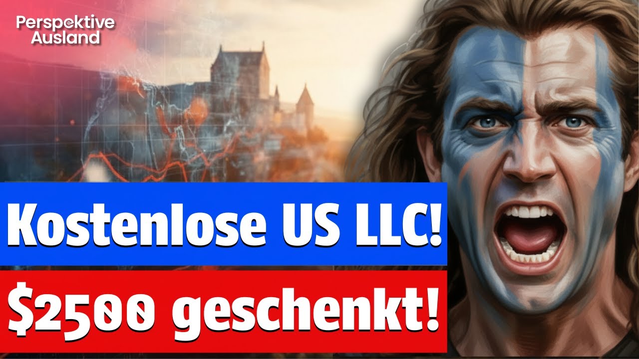 🤑 GESCHENKTE US-LLC: Unser $2500 Freedom-Paket für dich! 🏦🌍