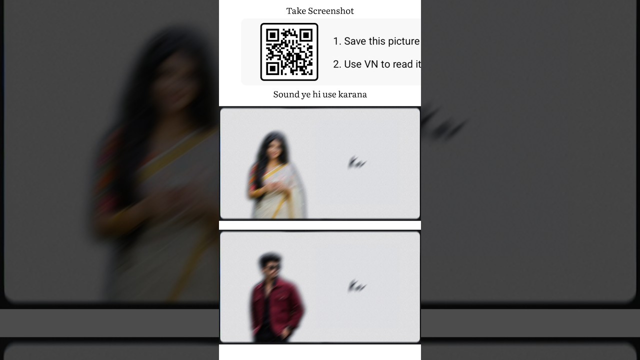 New VN Video Editing QR Template | VN Video editor QR code | VN Video Editing Tutorial 2026 