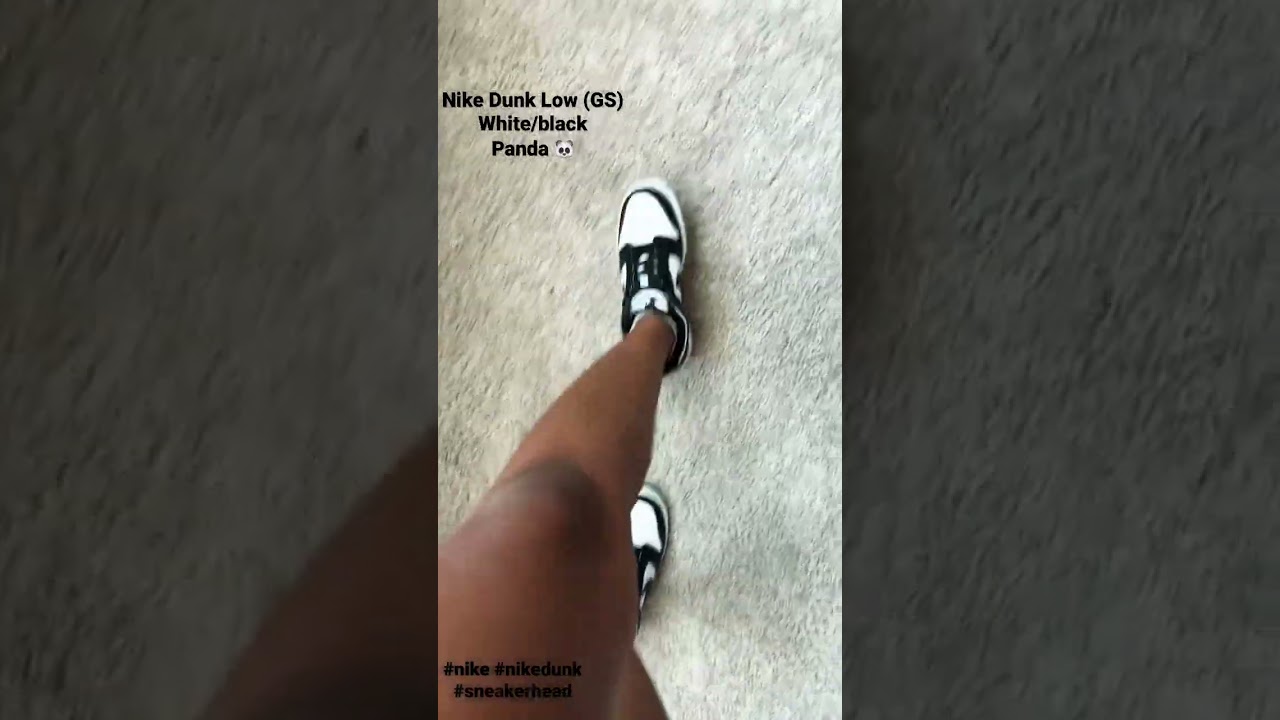 Nike Dunk Low black/white