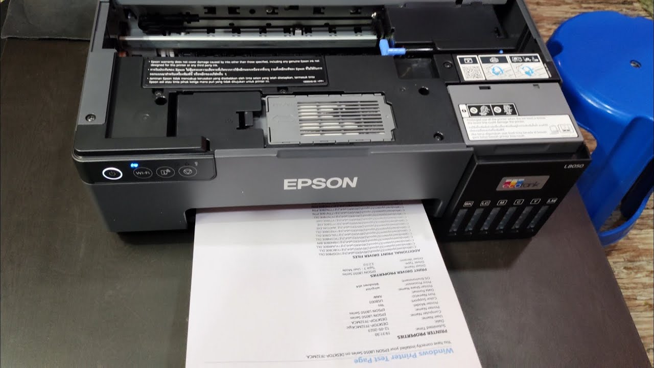 Unboxing Epson L8050 printer..best pvc & photo printer, epson 