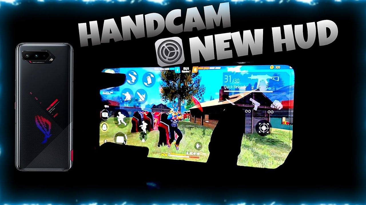 HANDCAM 🔥+ New Hud⚙️ | CAP-8 FF👽 Rog 5📲