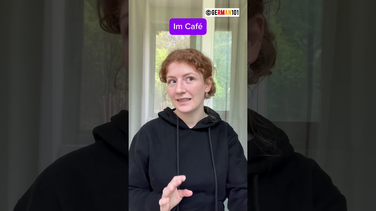Deutsch Dialog: Im Café Kaffee bestellen🇩🇪☕️ 
