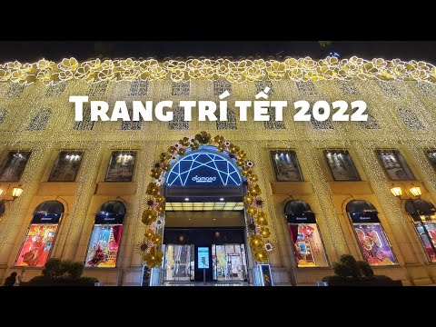 Video Sài Gòn - Trang trí Tết Nguyên Đán ở Diamond Plaza... - youtube