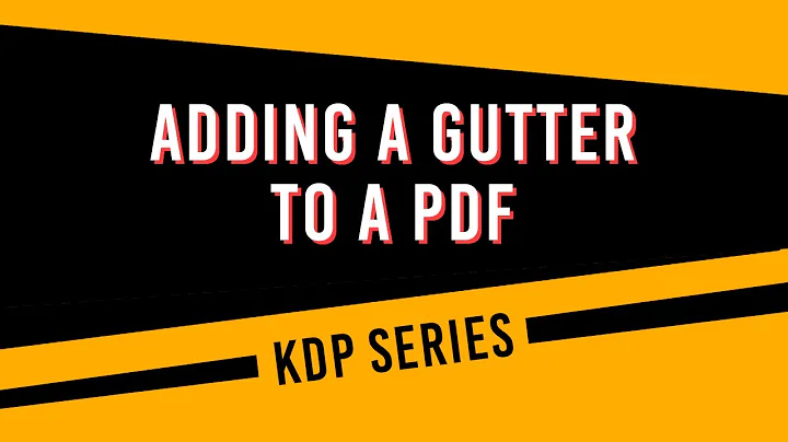 How to Add a Gutter Margin to a PDF in Adobe Acrobat