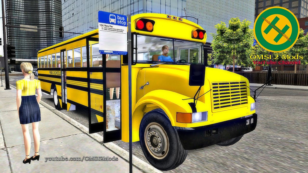 OMSI 2 – American School Bus to Chicago Let's Go!