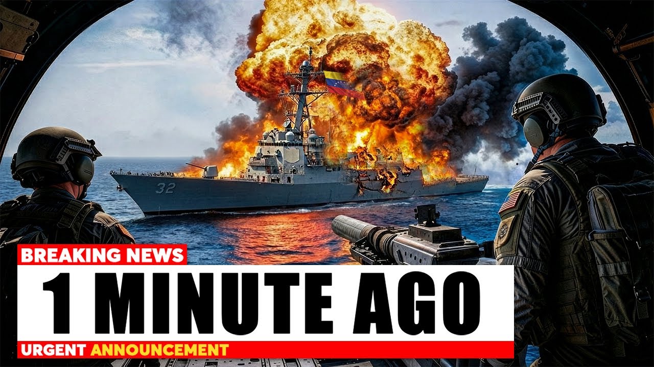 A Venezuelan Patrol Boat Closes In on a U.S. Cutter — Then THIS Happened