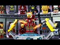 Lego City Avengers IRONMAN Stolen Iron Man's Suit Lego Stop Motion