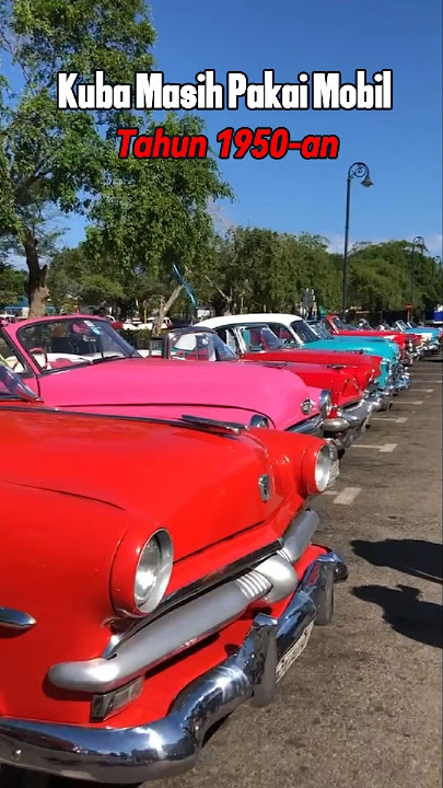 Cuba Still Uses 1950s Cars? Here's Why!