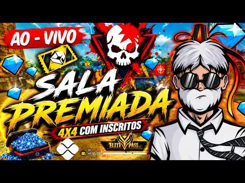 💎🎁SALINHA PREMIADA💎🤞4X4 APOSTADO!💎🎁FREE FIRE💎RICKZADA YT🎁 #33k
