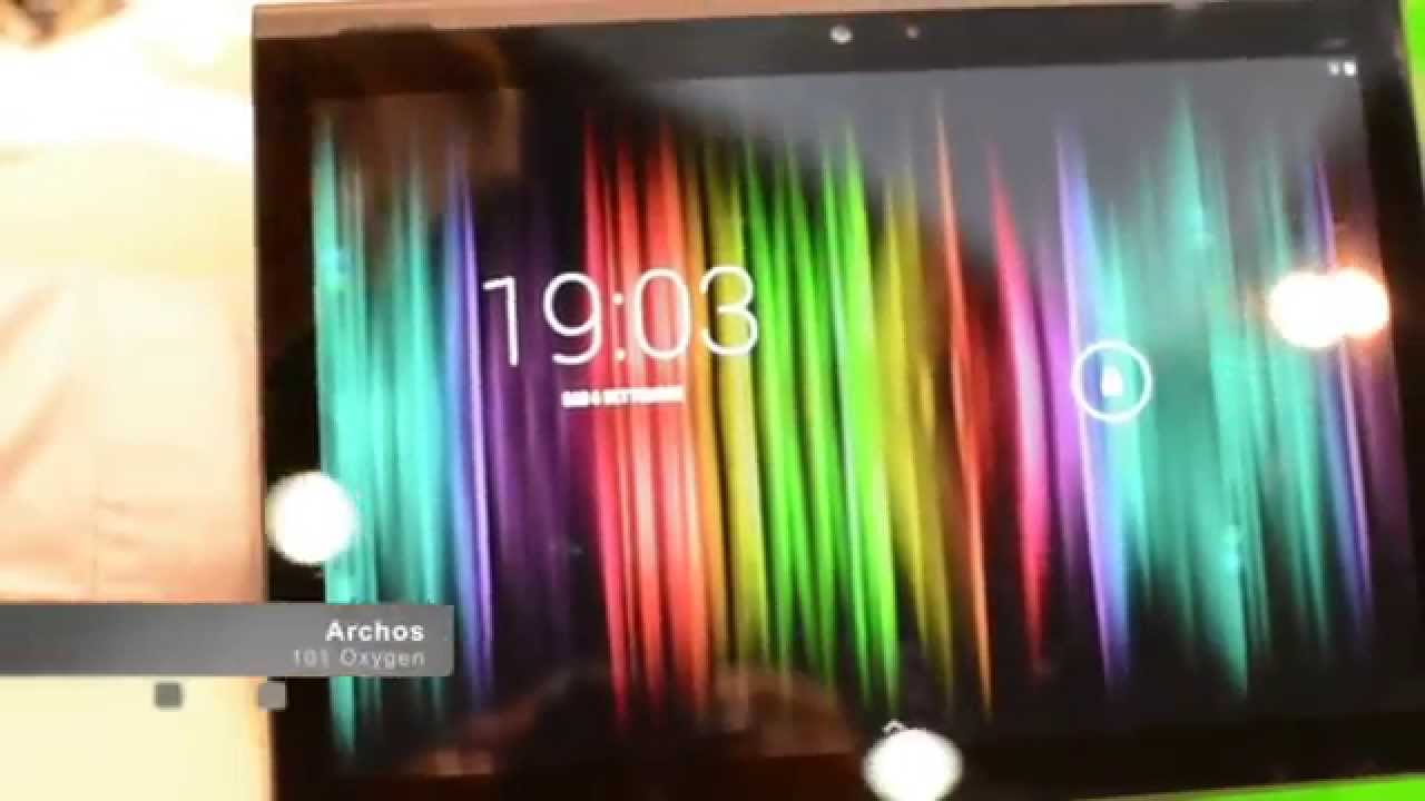 Archos 101 Oxygen, une tablette 10 pouces à moins de 200 euros - YouTube