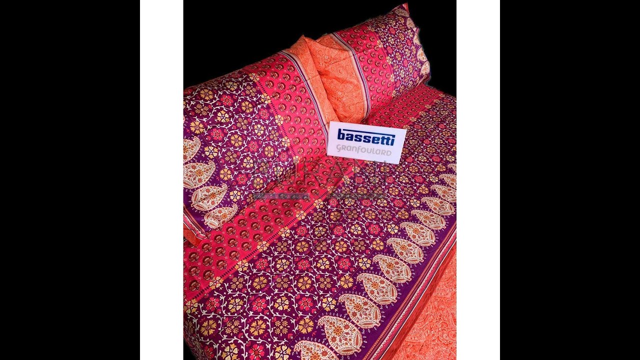 Granfoulard Bassetti Laglio arancio O1