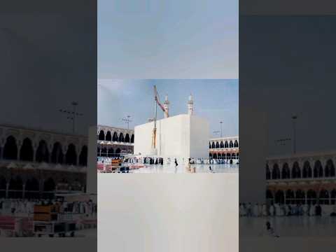 1996 White Platform Was Raised To Shield The Kaaba Foryou Afeefancy Hajj2023 Viral Makkah